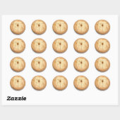 PI PIE CRUST 3.14 RONDE STICKER (Vel)