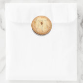 PI PIE CRUST 3.14 RONDE STICKER (Tas)