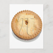 PI PIE CRUST! Cutie Pie - Vierde dag! π Briefkaart (Voorkant)