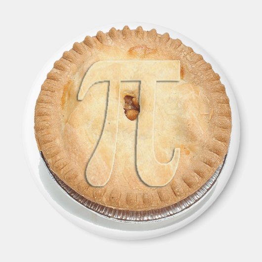 PI PIE CRUST! Cutie Pie - Vierde Pi Dag! π Magneet (Voorkant)