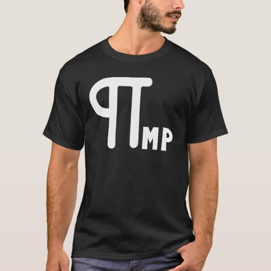 Pi Pimp Cute Solution Problemen Wiskunde Funny Tea T-shirt (Voorkant)