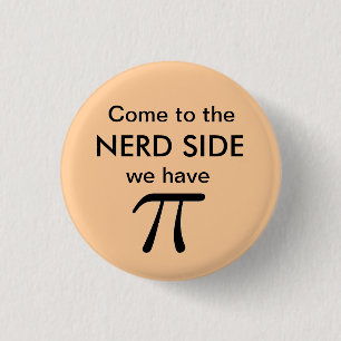 PI-pins - PEACH Ronde Button 3,2 Cm