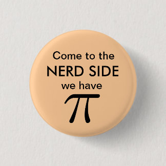 PI-pins - PEACH Ronde Button 3,2 Cm