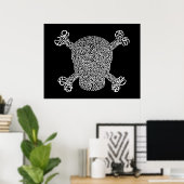 Pi Pirate Poster (Thuiskantoor)