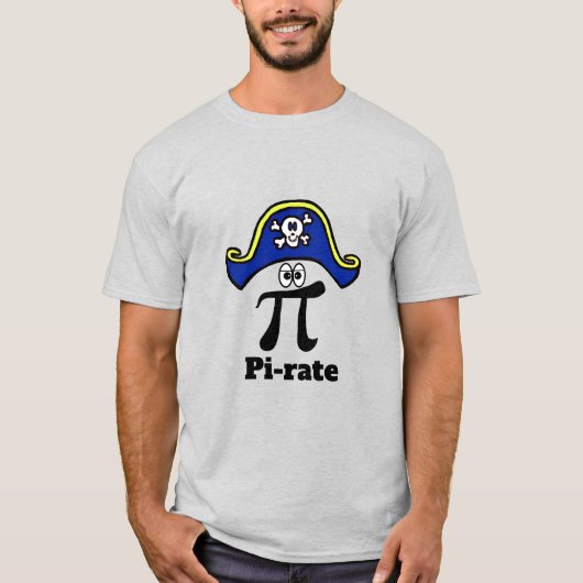 Pi Pirate T-Shirt (Voorkant)