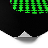 PI Pixel Checkerboard Poster (Hoek)