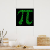 PI Pixel Checkerboard Poster (Keuken)