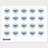 Pi Polar-Beer Ronde Sticker (Vel)