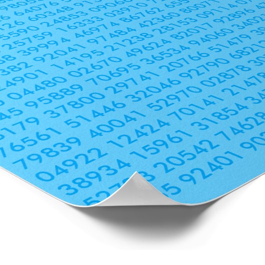 Pi Poster (Hoek)
