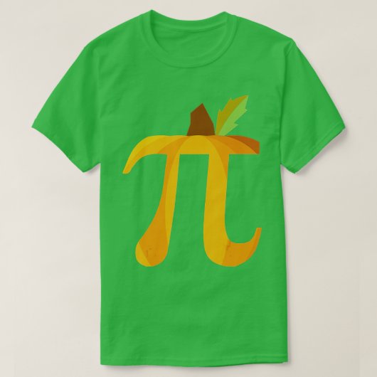 Pi Pumpkin Pie Wiskunde Funny Halloween Pi Day Wis T-shirt (Design voorkant)