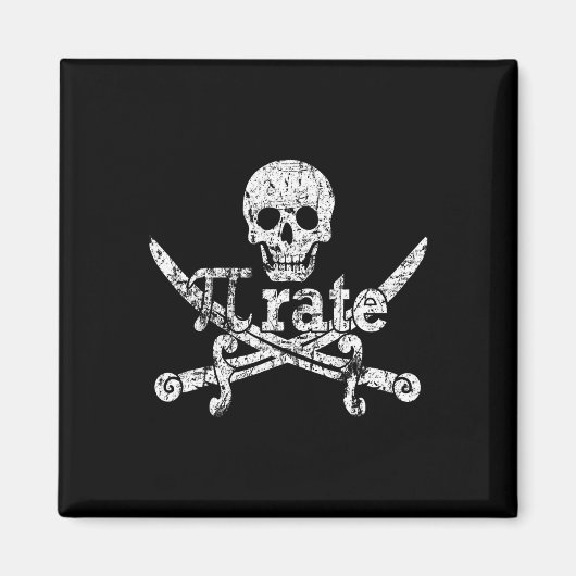 PI Rate 14 maart Pirate 3.14 Grappige Wiskunde Ben Magneet (Voorkant)