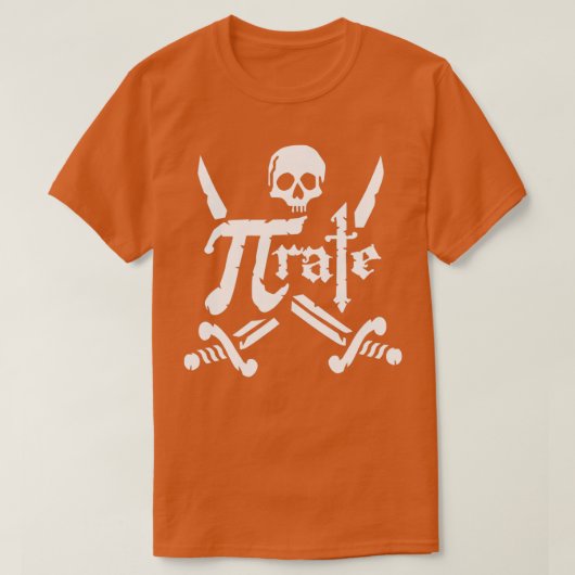 Pi rate 314 Pirate T-shirt (Design voorkant)
