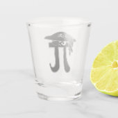 Pi-rate Shot Glas (Achterkant)