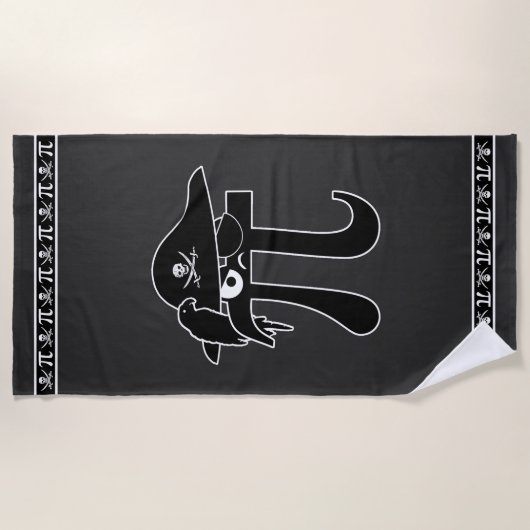 Pi-rate Strandlaken (Voorkant)