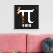 Pi-rate symbool canvas afdruk (Insitu (Woonkamer))