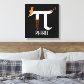 Pi-rate symbool canvas afdruk (Insitu (Slaapkamer))