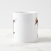 Pi-rate symbool grote koffiekop (Voorkant)