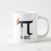 Pi-rate symbool grote koffiekop (Rechts)
