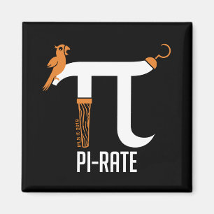 Pi-rate symbool magneet