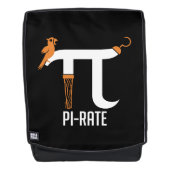 Pi-rate symbool rugtassen (Voorkant)