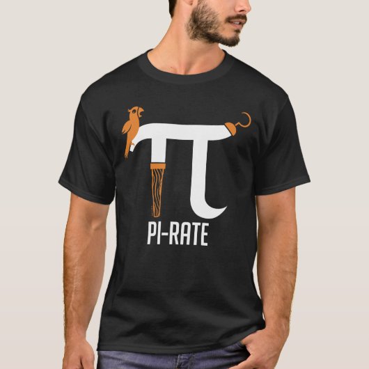 Pi-rate symbool t-shirt (Voorkant)