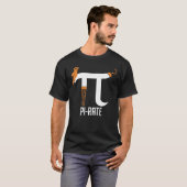 Pi-rate symbool t-shirt (Voorkant volledig)