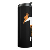 Pi-rate symbool thermosbeker (Gedraaid links)