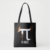 Pi-rate symbool tote bag (Voorkant)