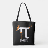 Pi-rate symbool tote bag (Achterkant)