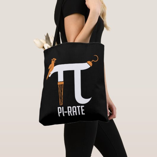 Pi-rate symbool tote bag (Dichtbij)