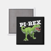 Pi Rex Dag Dinosaurus Wiskunde Magneet (Voorkant / Achterkant)