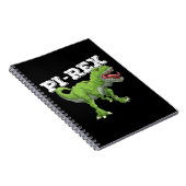 Pi Rex-dag Dinosaurus Wiskunde Notitieboek (Rechterzijde)