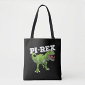 Pi Rex Dag Dinosaurus Wiskunde Tote Bag (Voorkant)