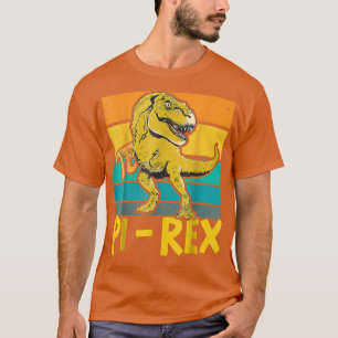 Pi Rex Funny Wiskunde leraar wiskunde T-shirt