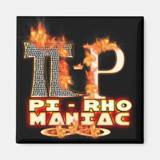 Pi - Rho MANIAC - VLAMDE GRIEKSE LETTERS (PYRO) Magneet