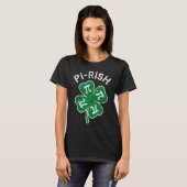 Pi rish Lucky C St Patrick's Day Distress T-shirt (Voorkant volledig)