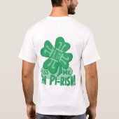 Pi-Rish Party Gear van Mudge Studios T-shirt (Achterkant)