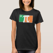 Pi Rish St Patrick's Day Irish Flag C Distressed T-shirt (Voorkant)