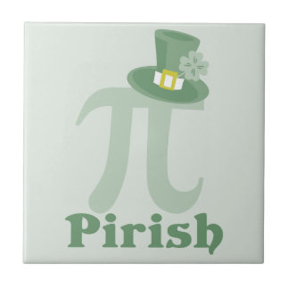"Pi-rish" Tegeltje