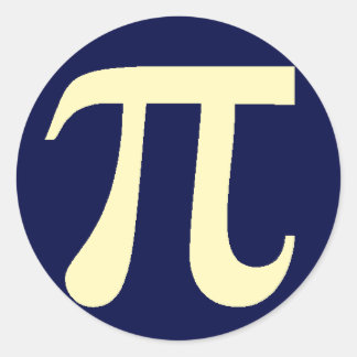 Pi Ronde Sticker
