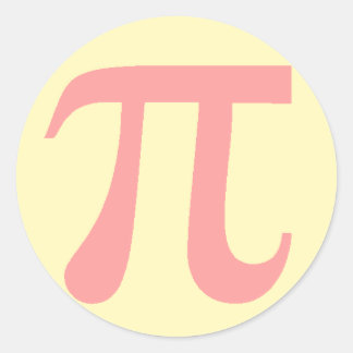 Pi Ronde Sticker