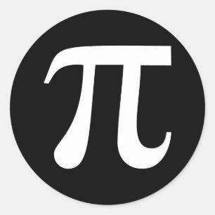 Pi Ronde Sticker