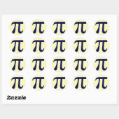Pi Ronde Sticker (Vel)