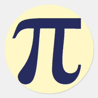 Pi Ronde Sticker