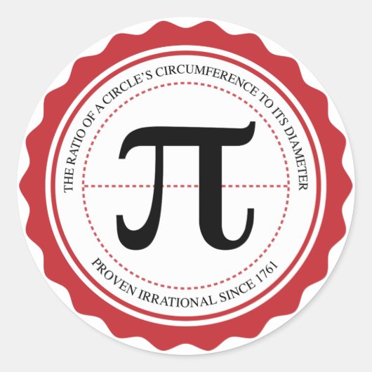 Pi Seal Sticker (Voorkant)