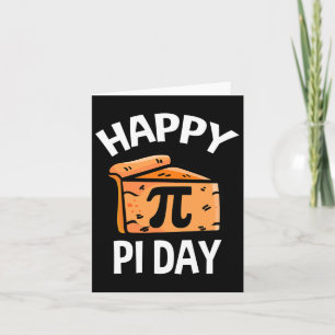 Pi Shirt Dames Happy Pi Day Schattigee Taart Kaart
