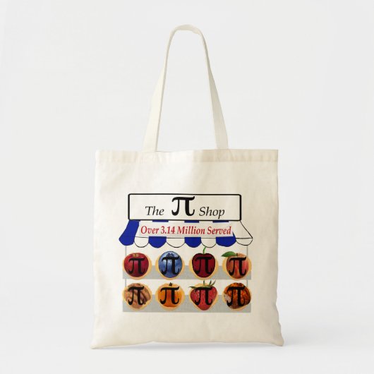 Pi Shop Tote Bag (Voorkant)