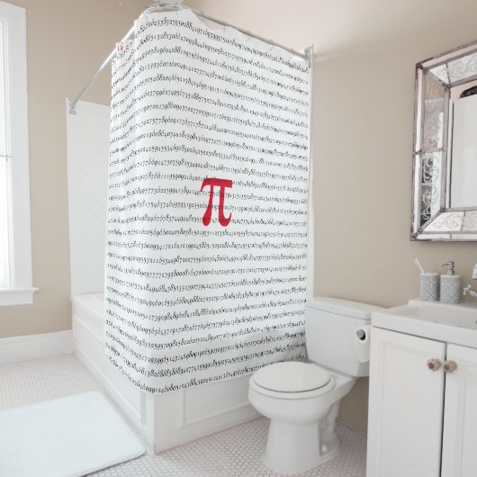 Pi Shower Curtain Douchegordijn (In situ)