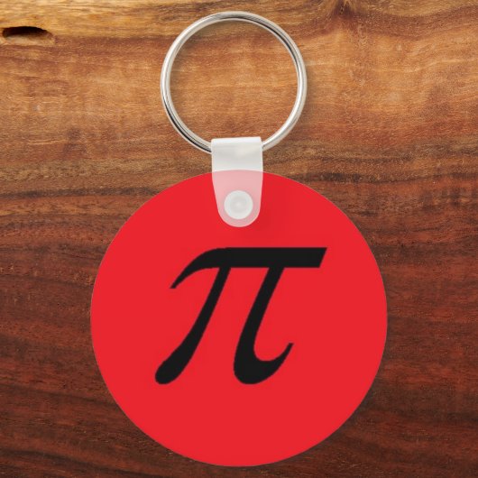 Pi Sleutelhanger Red (Voorkant)