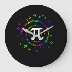 Pi Spiral Novelty Grote Klok